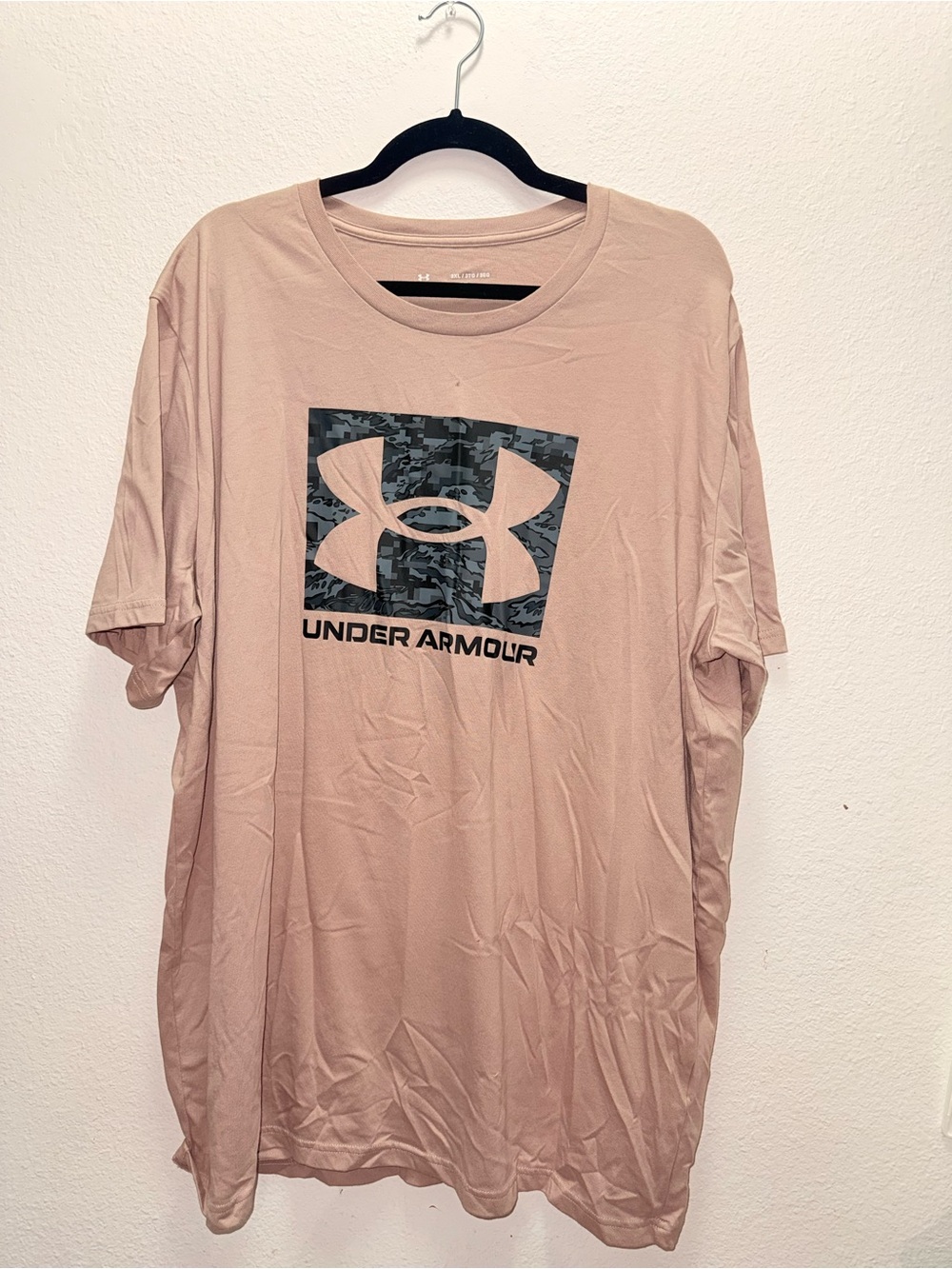 Under Armour Short Sleeve Logo Tee - Blush Pink